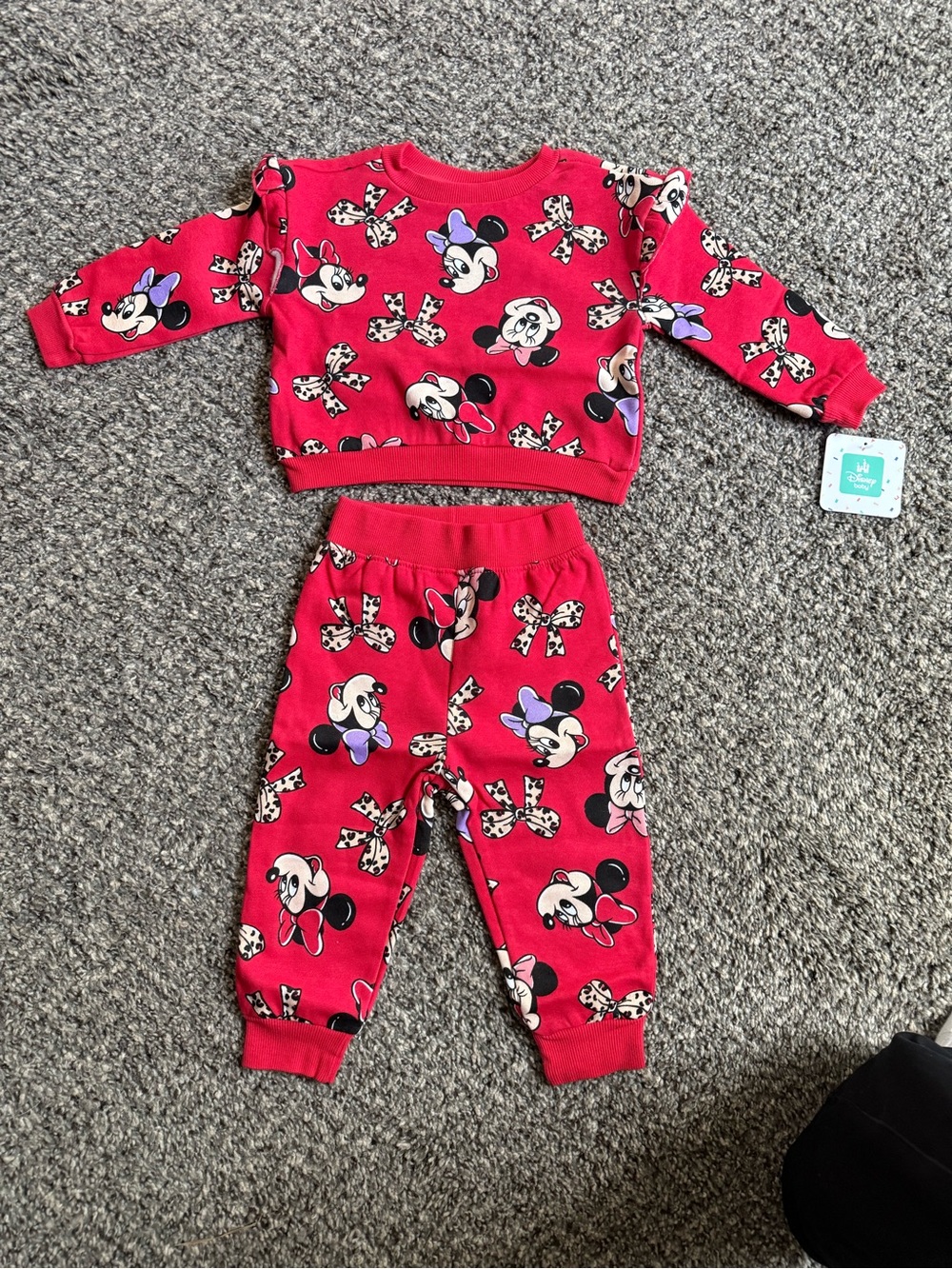 Disney Baby Minnie Mouse Two Piece Outfit Set
